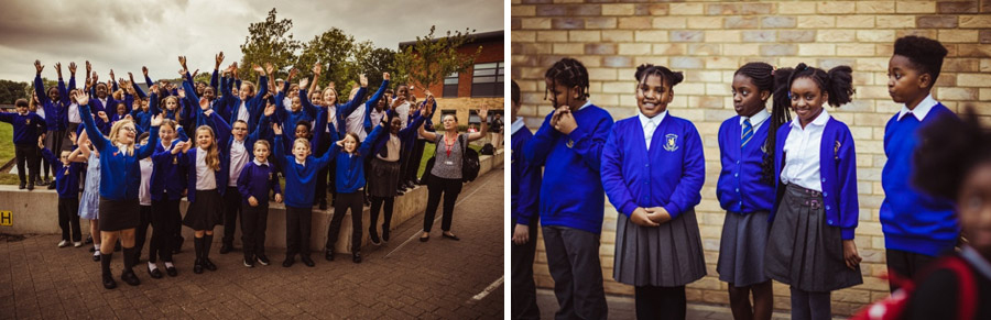 Fairchildes Primary at the Big Hair Assembly